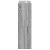 vidaXL Estante 102x32x108 cm derivados de madeira cinzento sonoma
