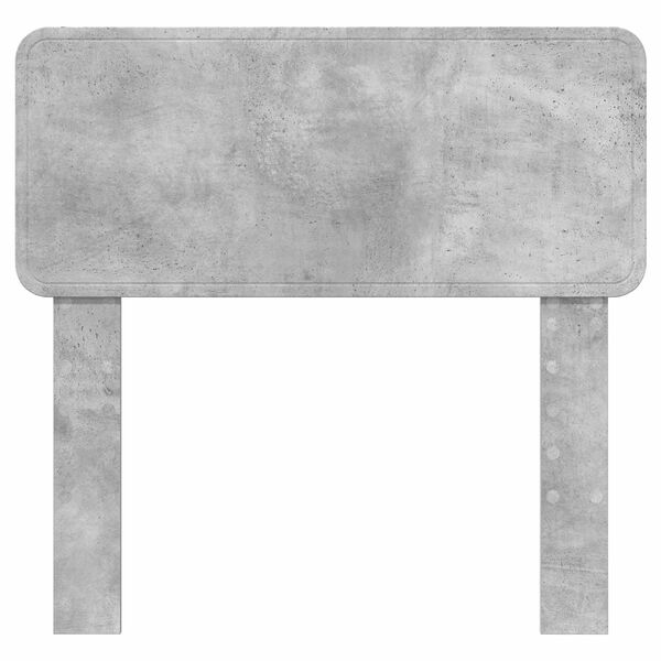 vidaXL Cabeceira Cinzento 75 cm Madeira processada