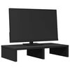 vidaXL Suporte para monitor 50x27x10 cm derivados de madeira preto