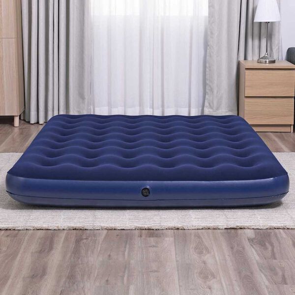 Best Way Colch&atilde;o de Ar Azul 203 x 152 x 22 cm PVC