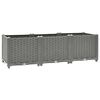 vidaXL Canteiro elevado 120x40x38 cm polipropileno