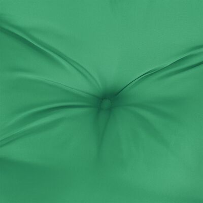 vidaXL Almofadão para paletes 50x40x12 cm tecido verde