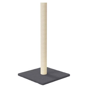 vidaXL Poste arranhador para gatos 35x35x70 cm cinzento-escuro
