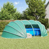 vidaXL Tenda de Piscina Domo Azul 538 x 440 x 204 cm