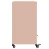 vidaXL Aparador 68x39x72 cm a&ccedil;o rosa