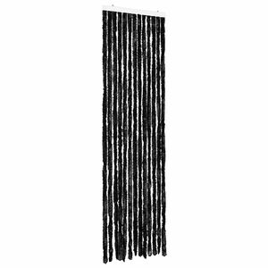 vidaXL Cortina anti-insetos 56x185 cm chenille antracite