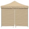 vidaXL Tenda de Festa Bege 292 x 292 x 315 cm Tecido Oxford