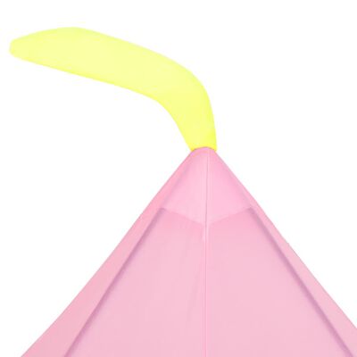 vidaXL Tenda de brincar infantil 100x100x127 cm rosa