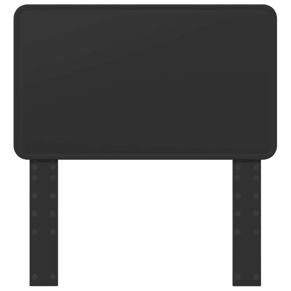 vidaXL Cabeceira Carvalho Preto 80 cm Madeira processada