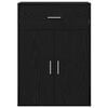 vidaXL Buffet Carvalho Preto 60 x 30 x 84 cm Madeira processada
