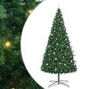 vidaXL Árvore de Natal com luzes decorativas de corda Verde 400 cm PVC