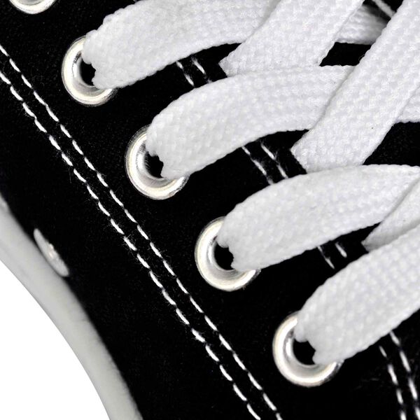 vidaXL Sapatos Preto 38 tecido