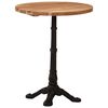 vidaXL Mesa de bistr&ocirc; &Oslash;60x76 cm madeira de ac&aacute;cia maci&ccedil;a