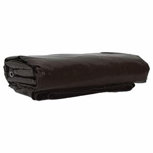 vidaXL Lona 650g / m² Castanho 1 x 2,5 m Lona com revestimento em PVC