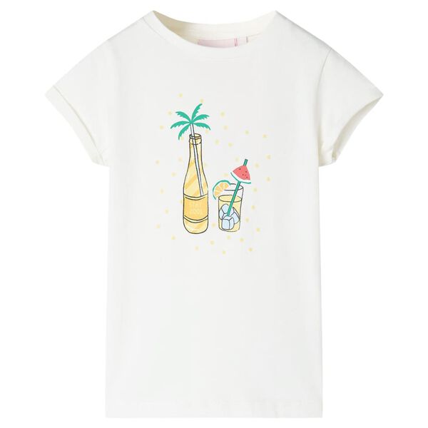 T-shirt infantil cor cru 140