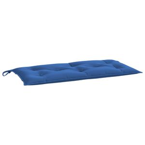 vidaXL Almofad&atilde;o p/ banco de jardim 100x50x7 cm tecido oxford azul