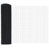 vidaXL Cerca de Arame Soldado Cinzeto 0.8 x 25 m