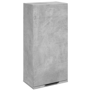 vidaXL Arm&aacute;rio de parede casa de banho 32x20x67 cm cinza cimento