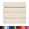 vidaXL Toalhas de banho FROGN 4 pcs 70x140 cm 360 g/m² creme