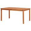 vidaXL Mesa de jardim 150x90x74 cm madeira de ac&aacute;cia maci&ccedil;a