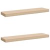 vidaXL Almofadas de Banco em 2 Pe&ccedil;as VUGHT 2 pcs 100% Poli&eacute;ster Creme