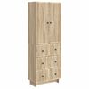 vidaXL Conjunto de Gabinete 2 pcs 66 x 34,5 x 90 cm