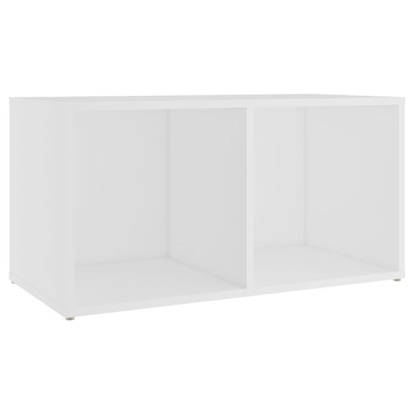 vidaXL Móveis de TV 2 pcs 72x35x36,5 cm derivados de madeira branco