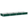 vidaXL Cama de Jardim Elevada Verde 320 x 80 x 24 cm