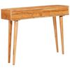 vidaXL Aparador Castanho 110 x 30 x 80 cm Madeira S&oacute;lida de Ac&aacute;cia