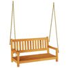 vidaXL Banco de Balan&ccedil;o para Jardim 2 -Seater 110 x 56 x 58,5 cm