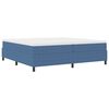 vidaXL Estrado de cama plataforma Azul 200 x 200 cm