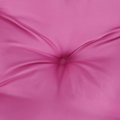 vidaXL Almofadões p/ cadeira encosto alto 2 pcs tecido oxford rosa
