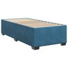 vidaXL Cama boxspring com colch&atilde;o 100x200 cm veludo azul