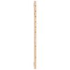 vidaXL Cabeceira de parede 106x3x91,5 cm madeira de pinho maci&ccedil;a