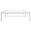vidaXL Estrutura de cama 100x190 cm metal branco