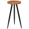 vidaXL Mesa de bar tronco de madeira &Oslash;53x105 cm madeira ac&aacute;cia maci&ccedil;a