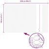 vidaXL Poste de Cerca Prateado 25 x 1,2 m (rede de 25 mm) A&ccedil;o