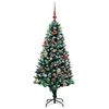 vidaXL &Aacute;rvore de Natal Artificial Verde 150 cm PVC, A&ccedil;o e Pl&aacute;stico