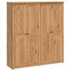 vidaXL Guarda-roupa PANAMA Mel 169 x 50 x 185 cm