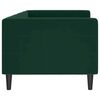 vidaXL Sof&aacute;-cama 80x200 cm veludo verde-escuro