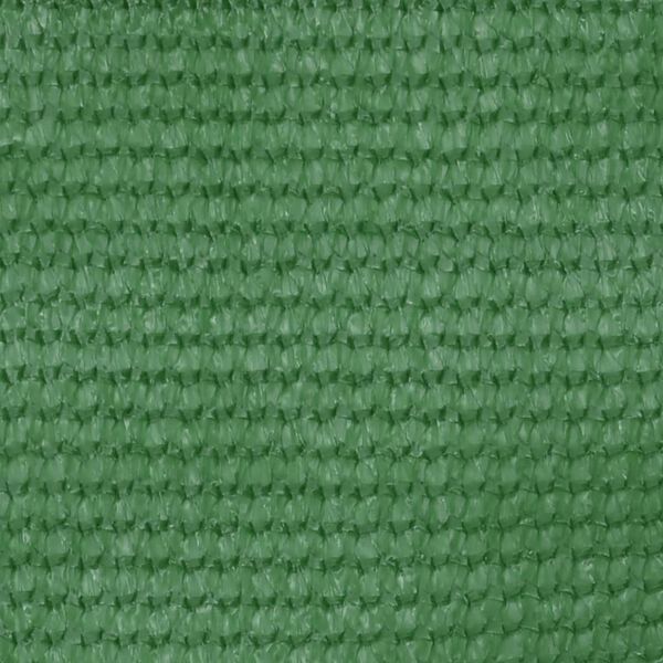 vidaXL Tela varanda PEAD 75x400 cm verde-claro