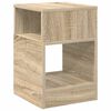 vidaXL Mesa de apoio 2 pcs Carvalho Sonoma 30,5 x 30 x 45 cm