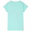 T-shirt infantil menta-claro 92