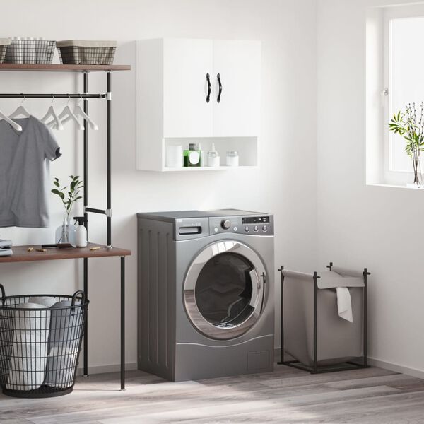 vidaXL Arm&aacute;rio parede 60x31x70 cm derivados de madeira branco