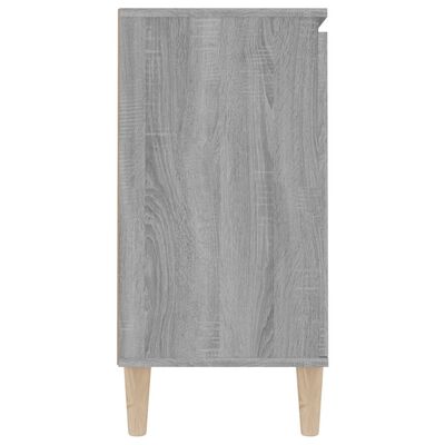 vidaXL Aparador 103,5x35x70 cm madeira processada cor cinzento sonoma