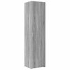 vidaXL Arm&aacute;rio alto 45x42,5x185 cm derivados de madeira cinza sonoma
