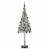 vidaXL &Aacute;rvore de Natal com 300 LEDs com suporte Branco 180 cm PE e A&ccedil;o