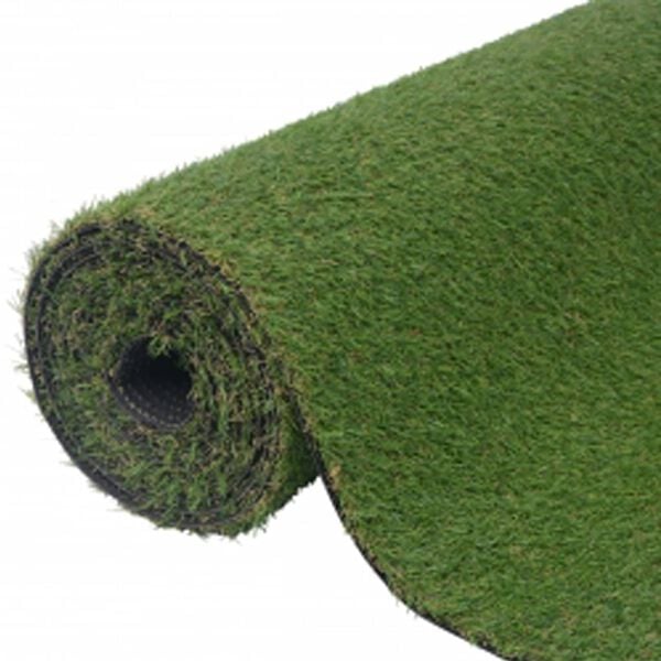 vidaXL Relva artificial 1x5 m/20 mm verde