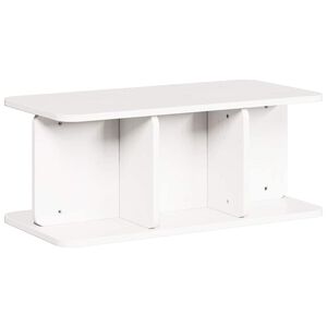 vidaXL Mesa de centro Branco 80 x 39,5 x 33,5 cm