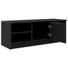 vidaXL Gabinete para TV Carvalho Preto 102 x 35 x 36,5 cm